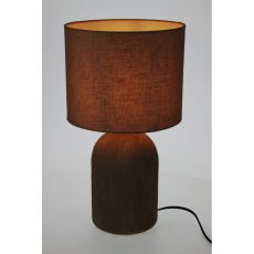 Bordslampa Lampa Keramik Brun