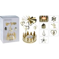 Änglaspel Metall Guld