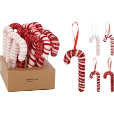 Polkagris Käpp Hängande 32 cm