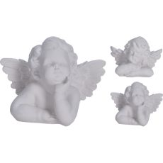 Ängel Byst Vit 13 cm
