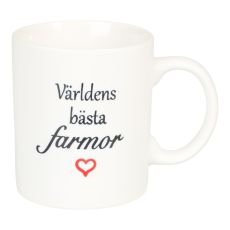Mugg Världens bästa farmor