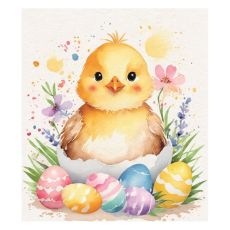 Servetter Påsk Kyckling 33x33 cm 20-pack