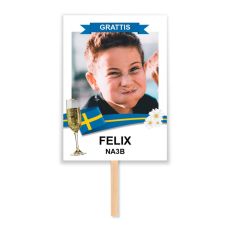 Studentskylt 50x70cm FLAGGA NR 20