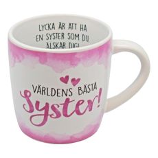 Mugg VÄRLDENS BÄSTA SYSTER