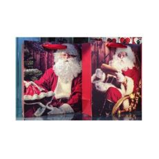 Presentpåse Vin Tomte 2-pack 37x12 cm