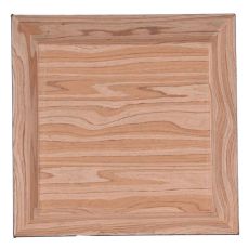 Bricka Natur Fyrkantig Plast 29 cm