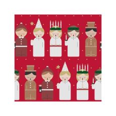 Servett Luciatåg 20-pack