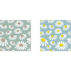 Servett Daisy 33x33cm 2-pack
