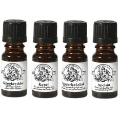 Doftolja Jul Kanel Glögg Pepparkaka Hyacint 4-pack Interlam