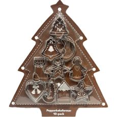 Pepparkaksformar 10-pack små