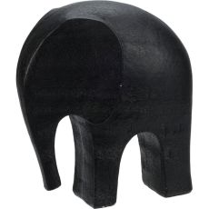 Elefant Svart 15 cm