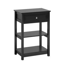 Sängbord, Soffbord, Avlastningsbord, svart, FBT46