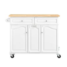 Köksöar med 2 lådor serveringsvagnar, Skåp,med 3 dörrar, FKW100-WN