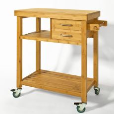 köksö på hjul Sideboard vit Arbetsbord matsal och Kök FKW26-N