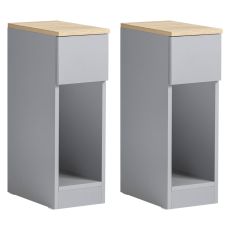 Sidobord Förvaringsbord Soffbord Cafébord FBT111-HGx2