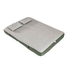 OGS32-II-L-HG-P01 Luftmadrass med pump dubbelsäng sovmatta campingmadrass resemadrass luftmadrass camping för två, camping mattress grå 191 x 22 x 137 cm