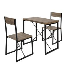 Matgrupp, Bord och 2 stolar, Testad för 150 kg, P ...