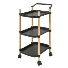 Serveringsvagnar,Rullvagn,Soffbord,svart,SVW06-SCH