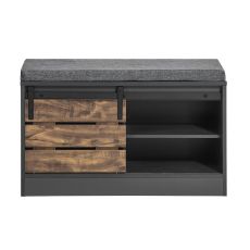 Skobänk med dyna, Bänk med skoförvaring under sitsen FSR120-HG