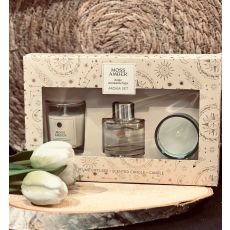 Aromaset Doftoljor Doftljus Doftpinnar Rose & Oud Wood