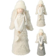 Ängel Flicka Vit/guld