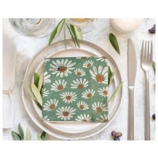 Servett Daisy 33x33 cm