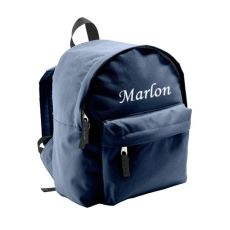 Barnryggsäck med namn - Navy