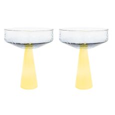 Brüt - Claude Coupe  2-pack, Blå/Gul