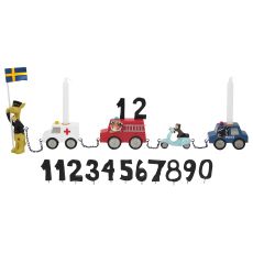 Kids By Friis - Födelsedagståg, Bilar