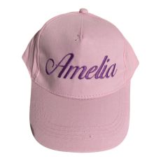 Barnkeps med namn, Ljusrosa
