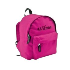 Barnryggsäck med namn - Pink