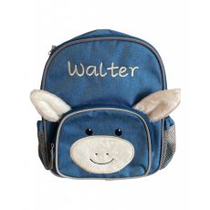 Barnryggsäck med namn - Emmi, Blå