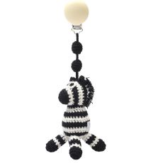Barnvagnshänge, Virkad Zebra