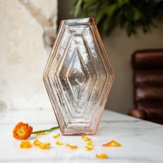 Brüt - Vas Liten, Infinite Hexagon blush pink