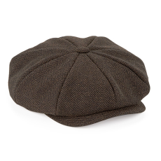 Keps Heritage Baker Boy Brun - Beechfield