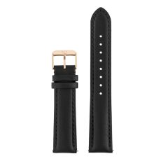 Klockarmband Chequers svart läder