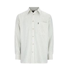 Rutig Tattersall Murton skjorta Green - Walker & Hawkes