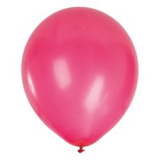Ballong Rosa/Röd Fuchsia 10-pack Latex