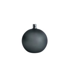 Oljelampa Grå/Svart Glas 12 cm