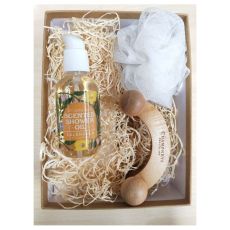 Massageset Olja/Massagerulle