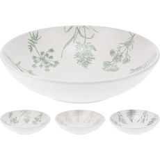 Skål Keramik Vit/Svart