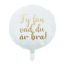 Ballong Student Fy fan vad du är bra! 46 cm