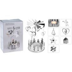 Änglaspel Metall Silver