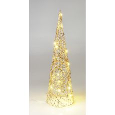 Julkon med LED-belysning Belysning Timer 40 cm