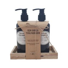 Presentset Handtvål/handkräm Ros/Rabarber 300 ml