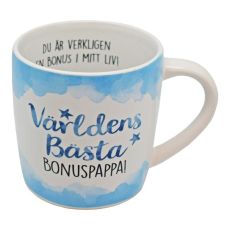 Mugg VÄRLDENS BÄSTA BONUSPAPPA