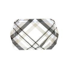 Bricka Rutig Melamin 21x15 cm