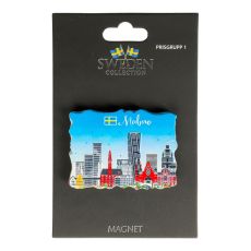 Souvenir Magnet Malmö Skyline
