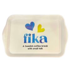 Bricka Fika Swedish 21 cm