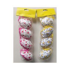 Påskägg 4-pack Gula/Rosa